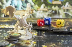 Descent board game, role playing game, dungeons and dragons, dnd royalty free stock photo Descent board game, role playing game, dungeons and dragons, dnd royalty free stock photo
