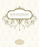 Descripteur de carte d'invitation illustration stock Descripteur de carte d'invitation illustration stock