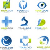 Descripteur de logo médical illustration libre de droits Descripteur de logo médical illustration libre de droits