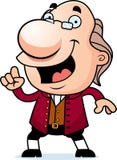 Desenhos animados Ben Franklin Idea ilustração stock Desenhos animados Ben Franklin Idea ilustração stock