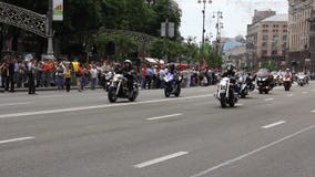 Desfile de motoristas Desfile de motoristas