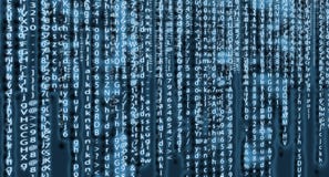 Design för konst för datormatrisbakgrund Siffror på skärmen Grafiska data för abstrakt begrepp, teknologi, decryption, algoritm, royaltyfri fotografi Design för konst för datormatrisbakgrund Siffror på skärmen Grafiska data för abstrakt begrepp, teknologi, decryption, algoritm, royaltyfri fotografi