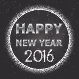 Design 1 happy new year 2016 Royalty Free Stock Photography Design 1 happy new year 2016 Royalty Free Stock Photography