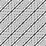Design seamless monochrome geometric pattern Royalty Free Stock Images Design seamless monochrome geometric pattern Royalty Free Stock Images