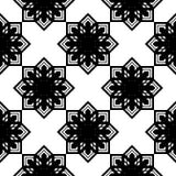 Design seamless monochrome snowflake pattern Royalty Free Illustration Design seamless monochrome snowflake pattern Royalty Free Illustration
