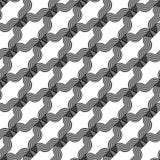 Design seamless monochrome waving pattern Vector Illustration Design seamless monochrome waving pattern Vector Illustration