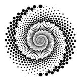 Design spiral dots backdrop royalty free illustration Design spiral dots backdrop royalty free illustration