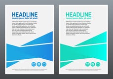 Design Template. Blue and green geometric gradients. Cover book or brochure. Abstract modern background. Vector stock illustration Design Template. Blue and green geometric gradients. Cover book or brochure. Abstract modern background. Vector stock illustration
