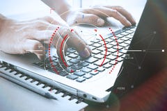 designer hand working with digital tablet and laptop and notebook stack and eye glass on wooden desk in office stock image designer hand working with digital tablet and laptop and notebook stack and eye glass on wooden desk in office stock image