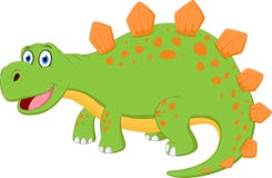 Dessin animé heureux de dinosaur illustration stock Dessin animé heureux de dinosaur illustration stock