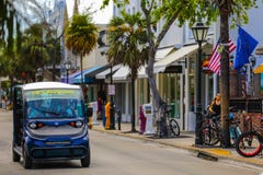 Destino do ver?o do turista de Key West Florida imagem de stock royalty free Destino do ver?o do turista de Key West Florida imagem de stock royalty free