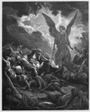 Destruyen al ejército de Sennacherib ilustración del vector Destruyen al ejército de Sennacherib ilustración del vector