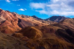 Det härliga landskapet: Resa i Tibet royaltyfria bilder Det härliga landskapet: Resa i Tibet royaltyfria bilder