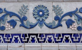 Detail of ceramic tile pattern stock image Detail of ceramic tile pattern stock image