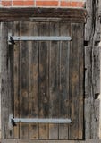 Detail of a half-timbered wall in sunlight royalty free stock images Detail of a half-timbered wall in sunlight royalty free stock images