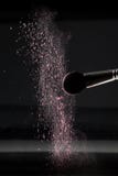 Detail Of A Blush Brush With Pink Powder Royalty Free Stock Image Detail Of A Blush Brush With Pink Powder Royalty Free Stock Image