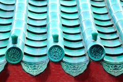 Detail Of Chinese Roof Royalty Free Stock Image