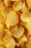 Detail Of Fried Potato Chips Royalty Free Stock Images