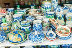 Detail of traditional Romanian colored pottery royalty free stock photos Detail of traditional Romanian colored pottery royalty free stock photos