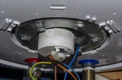 Detailed Shot Of The Bottom Of The Water Heater Stock Images Detailed Shot Of The Bottom Of The Water Heater Stock Images