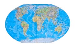Detailed World Map stock illustration Detailed World Map stock illustration