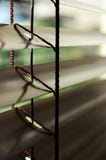 Detalhe das cortinas Venetian foto de stock Detalhe das cortinas Venetian foto de stock