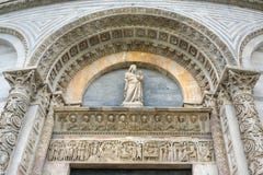 Detalhe de Baptistery de Pisa de St John Pisa, Italy fotos de stock royalty free Detalhe de Baptistery de Pisa de St John Pisa, Italy fotos de stock royalty free
