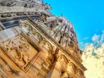 DETTAGLI DELLA CATTEDRALE DI MILANO, ITALIA immagini stock libere da diritti DETTAGLI DELLA CATTEDRALE DI MILANO, ITALIA immagini stock libere da diritti