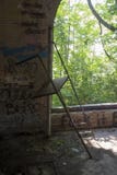 Dettaglio della costruzione storica della serratura 19 sul fiume Ohio fotografie stock libere da diritti Dettaglio della costruzione storica della serratura 19 sul fiume Ohio fotografie stock libere da diritti