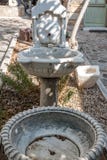 Dettaglio di un lavandino romano antico fotografie stock libere da diritti Dettaglio di un lavandino romano antico fotografie stock libere da diritti