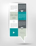 Diagrama de caixa de Infographics ilustração do vetor Diagrama de caixa de Infographics ilustração do vetor