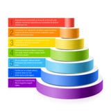 Diagramma della piramide royalty illustrazione gratis Diagramma della piramide royalty illustrazione gratis