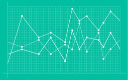 Diagramme financier abstrait avec graphe lin?aire tendance ? la hausse illustration libre de droits Diagramme financier abstrait avec graphe lin?aire tendance ? la hausse illustration libre de droits