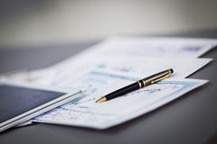 Diagrammes financiers images libres de droits Diagrammes financiers images libres de droits