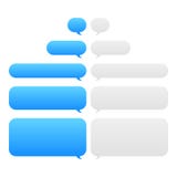 Gradient dialogue bubble internet message royalty free illustration Gradient dialogue bubble internet message royalty free illustration