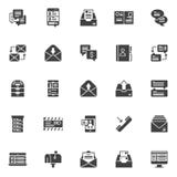 Dialogue messages vector icons set Royalty Free Stock Image Dialogue messages vector icons set Royalty Free Stock Image