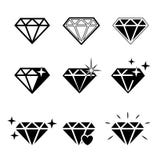 Diamant stock illustratie Diamant stock illustratie