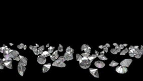 Diamante que cae con alfa Diamante que cae con alfa