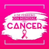Diameter mundial del Cancer - den februari för världscancerdagen 4 spanjoren smsar vektor illustrationer Diameter mundial del Cancer - den februari för världscancerdagen 4 spanjoren smsar vektor illustrationer