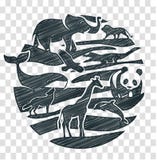 Dibujo de lápiz del icono de los animales Foto de archivo libre de regalías Dibujo de lápiz del icono de los animales Foto de archivo libre de regalías
