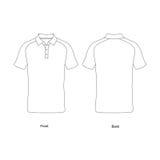 Dibujo t?cnico de la camiseta del polo ilustración del vector Dibujo t?cnico de la camiseta del polo ilustración del vector