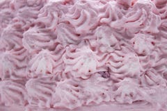 Die abstrakte Blume von der rosa Creme lizenzfreies stockfoto Die abstrakte Blume von der rosa Creme lizenzfreies stockfoto