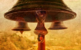 Die heilige hindische Glocke Lizenzfreies Stockfoto Die heilige hindische Glocke Lizenzfreies Stockfoto