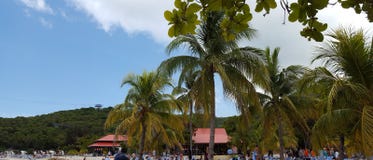 Die Insel Labadee Haiti lizenzfreie stockbilder Die Insel Labadee Haiti lizenzfreie stockbilder