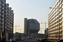 Die Nationalbibliothek des Republik Belarus stockbild Die Nationalbibliothek des Republik Belarus stockbild