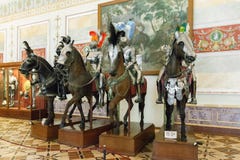 Die Ritter Hall der Zustands-Einsiedlerei, St Petersburg, Russi Stockbild Die Ritter Hall der Zustands-Einsiedlerei, St Petersburg, Russi Stockbild