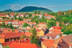Die schöne Wein-Region von Eger in Ungarn stockbilder Die schöne Wein-Region von Eger in Ungarn stockbilder