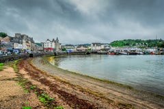 Die Stadt von Oban lizenzfreies stockfoto Die Stadt von Oban lizenzfreies stockfoto