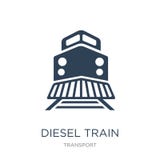 diesel treinpictogram in in ontwerpstijl diesel die treinpictogram op witte achtergrond wordt geïsoleerd diesel eenvoudig trein v vector illustratie diesel treinpictogram in in ontwerpstijl diesel die treinpictogram op witte achtergrond wordt geïsoleerd diesel eenvoudig trein v vector illustratie