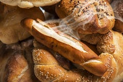 Different Kinds Of Bread Stock Image